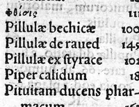 Picture 3 of 6 from Paraphrasis in Nonum librum Rhazae ad Regem Almansorem, de affectuum singularum corporis partium curatione (1537), leaf 16
