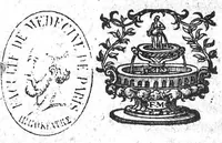 An illustration from Capitulaire auquel est traité qu’un homme nay sans testicules apparens, et qui ha neantmoins toutes les autres marques de virilité : est capable des œuvres du Mariage. Par Sebastien Rouillard de Melun, Advocat en Parlement, (1600)