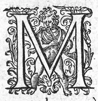 An illustration from Erreurs populaires et propos vulgaires, touchant la medecine et le regime de santé. Expliquez et refutez par M. Laur. Joubert, Conselher et Medecin ordinaire du Roy, et du Roy de Navarre, premier docteur regeant stipandié, Chancelher et juge de l’université an Medecine de Montpelier. Cette-cy est de toutte l’œuvre, la premiere partie, contenant cinq livres, avec l’indice des matieres, qui seront traitez ez autres. Reveuë corrigée et augmentée presque de la moitié, et dediée au tres-renommé seigneur de Pibrac Chancelher de la tres-illustre Royne de Navarre, [suivie de] : Seconde partie des erreurs populaires, et propos vulgaires, touchant la Medecine et le regime de santé, refutés ou expliqués par M. Laur. Joubert, Conseilher et Medecin ordinaire du Roy, et du Roy de Navarre, premier docteur regeant, Chancelier et Juge de l’Université an Medecine de Mompellier. Avec deus catalogues de plusieurs autres erreurs ou propos vulgaires, qui n’ont été mancionnés an la premiere et seconde edition de la premiere partie. Item deus autres petis traités, concernant les Erreurs populaires, avec deus Paradoxes du maime auteur ; Plus l’Apologie de son orthographie, divisee an quatre Dialogues, (1579)