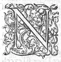 An illustration from Erreurs populaires et propos vulgaires, touchant la medecine et le regime de santé. Expliquez et refutez par M. Laur. Joubert, Conselher et Medecin ordinaire du Roy, et du Roy de Navarre, premier docteur regeant stipandié, Chancelher et juge de l’université an Medecine de Montpelier. Cette-cy est de toutte l’œuvre, la premiere partie, contenant cinq livres, avec l’indice des matieres, qui seront traitez ez autres. Reveuë corrigée et augmentée presque de la moitié, et dediée au tres-renommé seigneur de Pibrac Chancelher de la tres-illustre Royne de Navarre, [suivie de] : Seconde partie des erreurs populaires, et propos vulgaires, touchant la Medecine et le regime de santé, refutés ou expliqués par M. Laur. Joubert, Conseilher et Medecin ordinaire du Roy, et du Roy de Navarre, premier docteur regeant, Chancelier et Juge de l’Université an Medecine de Mompellier. Avec deus catalogues de plusieurs autres erreurs ou propos vulgaires, qui n’ont été mancionnés an la premiere et seconde edition de la premiere partie. Item deus autres petis traités, concernant les Erreurs populaires, avec deus Paradoxes du maime auteur ; Plus l’Apologie de son orthographie, divisee an quatre Dialogues, (1579)