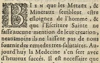 An illustration from La chymie charitable et facile, en faveur des dames. par damoiselle M.M. (1656)