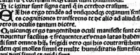 An illustration from [Articella] Contient dans la même reliure : Liber Ysagoge Iohannici, Ad thegni Galieni, cum libro Philareti de pulsibus et libro Theophili de urinis [s. n., s.l, s. d.] / Aphorismi Johannis Damasceni ;Flosculi Cornelii Celsi ; [Aphorismes d’Hippocrate] [s. n., s.l, s. d.] / Summula Jacobi de partibus per alphabetus super plurimis remediis ex ipsius Mesue libris excerptis. [Lyon, s.n., s. d. (1500?)] (1500)