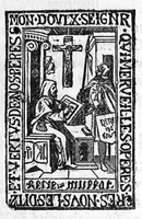 An illustration from Des marques des sorciers et de la réelle possession que le diable prend sur le corps des hommes, ... (1611)