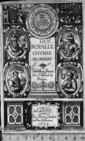 Picture 1 of 11 from La Royalle chymie..trad. en françois par J. Marcel de Boulene (1624), leaf 0