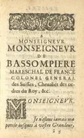 An illustration from Nouvelles demonstrations, pour cognoistre la cause des fièvres intermitantes & continuës, dysenteries, dyarrhees, lysenteries, é tout autre flux de ventre. Avec un ample & asseuré prognostic sur chacune d'icelles, & les remedes specifiques pour leur guerison (1645)