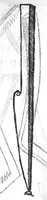 An illustration from Chirurgie françoise, recueillie par M. Jaques Dalechamps, Docteur Medicin, et Lecteur ordinaire de ceste profession à Lyon. Avec plusieurs figures des instrumens necessaires pour l’operation manuelle. La page 14. contient les principaux chefz de ce qui se discourt en cest œuvre, (1569)