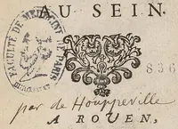 An illustration from La guerison du cancer du sein (1693)