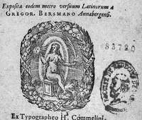 Picture 1 of 5 from Tou sophôtatou Philê Stichoi iambikoi peri Zôôn idiotêtos meta prosthêkês Iôach. tou KamerariadouSapientissimi Phile Versus iambici De Animalium proprietate cum Auctario Ioach. Camerarii (1596), leaf 3