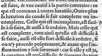 Picture 8 of 16 from Cinq livres de chirurgie. I. Des bandages 2. Des fractures. 3. Des luxations, avec une Apologie touchant les harquebousades. 4. Des morsures et piqueures venimeuses. 5. Des gouttes. Par Ambroise Paré, premier Chirurgien du Roy et juré à Paris, (1572), leaf 228