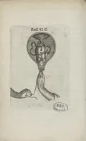 An illustration from Le chemin frayé et infaillible aux accouchemens, qui servira de flambeau aux sages-femmes, pour les éclairer en leurs operations, cachées dans les plus obscures cavernes de la matrice. Le tout enrichi de diverses figures... (1689)