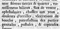 An illustration from Les Aphorismes, trad. par J. Vigier,... (1666)