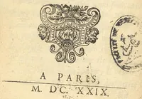 An illustration from Advertissement au public sur les oeuvres du médecin charitable (1629)