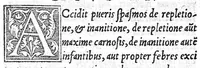 An illustration from [Opusculum recens natum de morbis puerorum...] (1538)