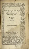 An illustration from Epistolae medicinales in quibus multa recentiorum errata, & antiquorum decreta referantur (1528)