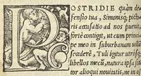 An illustration from Epistolae medicinales in quibus multa recentiorum errata, & antiquorum decreta referantur (1528)