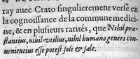 An illustration from La Chrysospagyrie de François Rosselet Docteur Medecin ; dedié a Monseigneur l’illustrissime cardinal de Granvelle, (1581)