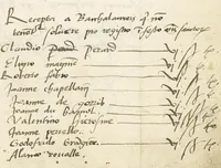 An illustration from Commentaires de la Faculté de médecine de Paris. Années 1532-1544 (1532)