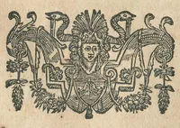 An illustration from Les Oeuvres de Jacques et Paul Contant pere et fils maistres apoticaires de la ville de Poictiers. Divisées en cinq traictez. 1. Les Commentaires sur Dioscoride. 2. Le Second Eden. 3. Exagoge mirabilium naturae è Gazophylacio. 4. Synopsis plantarum cum ethymologiis. 5. Le Jardin & Cabinet poëtique. Avec les figures des plantes en taille douce. (1628)