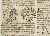 An illustration from Aureoli Philippi Theophrasti Paracelsi Bombast ab Hohenheim medici et philosophi celeberrimi, chemicorúmque principis, operum volumen secundum opera chimica et philosophica ... (1648)
