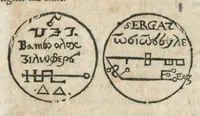 An illustration from Aureoli Philippi Theophrasti Paracelsi Bombast ab Hohenheim medici et philosophi celeberrimi, chemicorúmque principis, operum volumen secundum opera chimica et philosophica ... (1648)