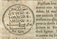 An illustration from Aureoli Philippi Theophrasti Paracelsi Bombast ab Hohenheim medici et philosophi celeberrimi, chemicorúmque principis, operum volumen secundum opera chimica et philosophica ... (1648)