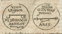 An illustration from Aureoli Philippi Theophrasti Paracelsi Bombast ab Hohenheim medici et philosophi celeberrimi, chemicorúmque principis, operum volumen secundum opera chimica et philosophica ... (1648)