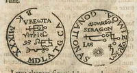 An illustration from Aureoli Philippi Theophrasti Paracelsi Bombast ab Hohenheim medici et philosophi celeberrimi, chemicorúmque principis, operum volumen secundum opera chimica et philosophica ... (1648)