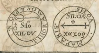 An illustration from Aureoli Philippi Theophrasti Paracelsi Bombast ab Hohenheim medici et philosophi celeberrimi, chemicorúmque principis, operum volumen secundum opera chimica et philosophica ... (1648)
