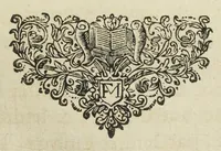 An illustration from Statuts de la Faculté de medecine en l'Université de Paris, avec les pieces justificatives de ses privileges & ses droits & soûmissions à elle deubs par les apothicaires & chirurgiens. Ensemble les jugemens rendus contre les empiriques & les medecins non approuvez par ladite Faculté de medecine, & les reglemens pour la reception des apothicaire & chirurgiens, & pour la visite des boutiques & drogues et compositions de medicamens. Ce recüeil fait & mis en ordre par maistre Denis Puylon, docteur-regent & doyen de ladite Faculté, & imprimez suivant le decret d'icelle du 19. mars 1672. (1672)