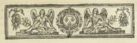 An illustration from Statuts de la Faculté de medecine en l'Université de Paris, avec les pieces justificatives de ses privileges & ses droits & soûmissions à elle deubs par les apothicaires & chirurgiens. Ensemble les jugemens rendus contre les empiriques & les medecins non approuvez par ladite Faculté de medecine, & les reglemens pour la reception des apothicaire & chirurgiens, & pour la visite des boutiques & drogues et compositions de medicamens. Ce recüeil fait & mis en ordre par maistre Denis Puylon, docteur-regent & doyen de ladite Faculté, & imprimez suivant le decret d'icelle du 19. mars 1672. (1672)