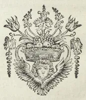 An illustration from La pharmacie theorique, nouvellement recueillie de divers autheurs, par N. Chesneau Marseillois, docteur en medecine. Utile non seulement aux apoticaires ; mais aussi aux medecins, & à tous ceux qui voudront sçavoir les fondemens, & les vrayes maximes de cét art. Seconde edition. Reveuë, corrigée & augmentée par l'autheur, d'un Traité des remedes chimiques. (1670)