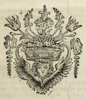 An illustration from La pharmacie theorique, nouvellement recueillie de divers autheurs, par N. Chesneau Marseillois, docteur en medecine. Utile non seulement aux apoticaires ; mais aussi aux medecins, & à tous ceux qui voudront sçavoir les fondemens, & les vrayes maximes de cét art. Seconde edition. Reveuë, corrigée & augmentée par l'autheur, d'un Traité des remedes chimiques. (1670)