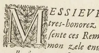 An illustration from Remarques sur le livre de l'antimoine de Me Eusebe Renaudot Docteur regent en la faculté de medecine de Paris. Par Jean Merlet escuyer Docteur regent de la mesme Faculté, & un de ses anciens doyens. (1654)