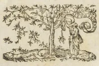 An illustration from Oswaldi Crollii Basilica chymica, pluribus selectis & secretissimis propria manuali experientia approbatis descriptionibus, & usuremediorum chymicorum selectissimorum aucta A Joan Hartmanno, M. D. et quondam chymoatroae in Academia Marpurgensi profess. celebrissimo, & principum Haffiae archiatro : edita a Johanne Michaelis philosophiae & medicinae doctore, et Georg. Everhardo Hartmanno authoris filio. (1635)