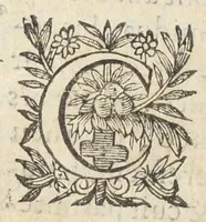 An illustration from L'abregé des secrets chymiques ou l'on void la nature des animaux vegetaux & mineraux entierement découverte : avec les vertus et proprietez des principes qui composent & conservent leur estre; & un traitté de la medecine generale. Par M. Pierre Jean Fabre, docteur en la faculté de medecine de l'université de Montpellier. (1636)