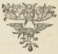 An illustration from L'abregé des secrets chymiques ou l'on void la nature des animaux vegetaux & mineraux entierement découverte : avec les vertus et proprietez des principes qui composent & conservent leur estre; & un traitté de la medecine generale. Par M. Pierre Jean Fabre, docteur en la faculté de medecine de l'université de Montpellier. (1636)