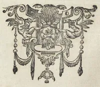 An illustration from Le Cours de médecine en francois, contenant le Miroir de beauté et santé corporelle. Par M. Louys Guyon Dolois, Sieur de la Nauche, Docteur en medecine. Et la Théorie avec un accomplissement de practique selon les principes tant dogmatiques, que chymiques, adjoustées à cette quatriesme edition. Avec une infinité d'observations, secrets & experiences, suivant la doctrine, tant des anciens que des modernes medecins, qui ont inventé & decouvert la circulation du sang, les veines lactées, leur receptacle, les vases lymphées, & autres nouveautez anatomiques & spagyriques : inconnues auparavant. A l'usage des medecins, chirurgiens, apothicaires, & autres ; Et utile aux communautez, hospitaux, & maison de campagne. Par M. Lazare Meyssonnier conseiller & medecin ordinaire du Roy, & de S.A.R. docteur de l'université de Montpellier, & professeur aggregé au College des medecins à Lyon. Où ont esté jointes les figures des plantes necessaires, & celles de l'anatomie en taille douce, pour se servir utilement de ce livre. (1664)