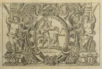 An illustration from Le Cours de médecine en francois, contenant le Miroir de beauté et santé corporelle. Par M. Louys Guyon Dolois, Sieur de la Nauche, Docteur en medecine. Et la Théorie avec un accomplissement de practique selon les principes tant dogmatiques, que chymiques, adjoustées à cette quatriesme edition. Avec une infinité d'observations, secrets & experiences, suivant la doctrine, tant des anciens que des modernes medecins, qui ont inventé & decouvert la circulation du sang, les veines lactées, leur receptacle, les vases lymphées, & autres nouveautez anatomiques & spagyriques : inconnues auparavant. A l'usage des medecins, chirurgiens, apothicaires, & autres ; Et utile aux communautez, hospitaux, & maison de campagne. Par M. Lazare Meyssonnier conseiller & medecin ordinaire du Roy, & de S.A.R. docteur de l'université de Montpellier, & professeur aggregé au College des medecins à Lyon. Où ont esté jointes les figures des plantes necessaires, & celles de l'anatomie en taille douce, pour se servir utilement de ce livre. (1664)
