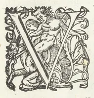 An illustration from Dispensatorium medicum, continens Institutionum pharmaceuticarum lib. V. De materia medica lib. III. Pharmacopoeam itidem sive Antidotarium varium & absolutissimum, auctore Joan. Renodæo Medic. Paris. Regio. Opus hac tertia editione ab auctore infinitis locis emendatum & immutatum, tertia plusquam parte auctum, ac suis indicibus necessariis instructum. Cui accessit Nicolai Epiphanii med. nobiliss. Pharmacon. Empirica. (1623)