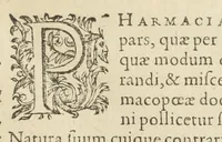 An illustration from Dispensatorium medicum, continens Institutionum pharmaceuticarum lib. V. De materia medica lib. III. Pharmacopoeam itidem sive Antidotarium varium & absolutissimum, auctore Joan. Renodæo Medic. Paris. Regio. Opus hac tertia editione ab auctore infinitis locis emendatum & immutatum, tertia plusquam parte auctum, ac suis indicibus necessariis instructum. Cui accessit Nicolai Epiphanii med. nobiliss. Pharmacon. Empirica. (1623)