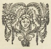 An illustration from Dispensatorium medicum, continens Institutionum pharmaceuticarum lib. V. De materia medica lib. III. Pharmacopoeam itidem sive Antidotarium varium & absolutissimum, auctore Joan. Renodæo Medic. Paris. Regio. Opus hac tertia editione ab auctore infinitis locis emendatum & immutatum, tertia plusquam parte auctum, ac suis indicibus necessariis instructum. Cui accessit Nicolai Epiphanii med. nobiliss. Pharmacon. Empirica. (1623)