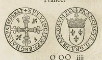An illustration from Les edicts et ordonnances des roys de France depuis s. Loys iusques a present : avec les verifications, modifications, et declarations sur icelles : divisees en quatre tomes, par Antoine Fontanon, advocat en la Cour de Parlement de Paris : et par luy augmentées de plusieurs belles ordonnances, anciennes & nouvelles, reduictes en leur vray ordre selon la nature des matieres. (1580)