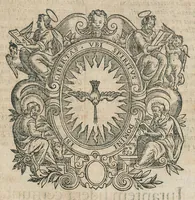 An illustration from Les oeuvres pharmaceutiques du Sr Jean de Renou, conseiller & medecin du roy à Paris : augmentées d'un tiers en cette seconde edition par l'auteur : puis traduittes, embellies de plusieurs figures necessaires à la cognoissance de la medecine & pharmacie, & mises en lumière par M. Louys de Serres dauphinois, docteur en medecine, & aggregé à Lyon. [Suivi de :] Boutique pharmaceutique, ou Antidotaire, distingué en deux parties : la premiere desquelles traicte des medicamens interieurs, & la seconde des exterieurs. Avec une fort briefve, & tres-utile introduction pour tous ceux qui desireront avoir une particuliere entrée en la cognoissance de la pharmacie. Le tout premierement composé en latin, & mis en lumiere par le sieur Jean de Renou, conseiller & medecin du Roy, à Paris. Puis traduit en françois, illustré & augmenté d'un tiers en ceste seconde edition par Mr. Louys de Serres Dauphinois, D. en medecine, & aggregé à Lyon. (1637)