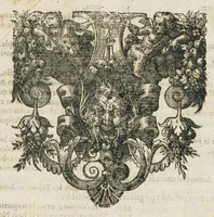 An illustration from Les oeuvres pharmaceutiques du Sr Jean de Renou, conseiller & medecin du roy à Paris : augmentées d'un tiers en cette seconde edition par l'auteur : puis traduittes, embellies de plusieurs figures necessaires à la cognoissance de la medecine & pharmacie, & mises en lumière par M. Louys de Serres dauphinois, docteur en medecine, & aggregé à Lyon. [Suivi de :] Boutique pharmaceutique, ou Antidotaire, distingué en deux parties : la premiere desquelles traicte des medicamens interieurs, & la seconde des exterieurs. Avec une fort briefve, & tres-utile introduction pour tous ceux qui desireront avoir une particuliere entrée en la cognoissance de la pharmacie. Le tout premierement composé en latin, & mis en lumiere par le sieur Jean de Renou, conseiller & medecin du Roy, à Paris. Puis traduit en françois, illustré & augmenté d'un tiers en ceste seconde edition par Mr. Louys de Serres Dauphinois, D. en medecine, & aggregé à Lyon. (1637)