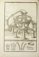Picture 15 of 45 from Le vray et methodique cours de la physique resolutive, vulgairements dite chymie representé par figures generales & particulieres pour connoistre la theotechnie ergocosmique, c'est a dire, l'art de Dieu en l'ouvrage de l'univers. Seconde édition, avec l'indice des matieres de ce volume, & quelques additions. Par Annibal Barlet (1657), leaf 149