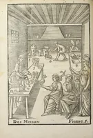 Picture 44 of 45 from Le vray et methodique cours de la physique resolutive, vulgairements dite chymie representé par figures generales & particulieres pour connoistre la theotechnie ergocosmique, c'est a dire, l'art de Dieu en l'ouvrage de l'univers. Seconde édition, avec l'indice des matieres de ce volume, & quelques additions. Par Annibal Barlet (1657), leaf 624