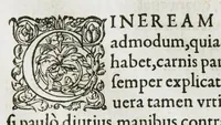 An illustration from Libri de piscibus marinis, in quibus verae piscium effigies expressae sunt. Quæ in ntota piscium historia contineantur, indicat elenchus pagina nona et decima. Postremo accesserunt indices necessarii. Gulielmi Rondeletti, Doctoris medici et medicinae in schola monspeliensi professoris regii. (1554)