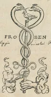 An illustration from Georgii Agricolae De ortu & causis subterraneorum, lib. V. De natura eorum quæ effluunt ex terra, lib. IIII. De natura fossilium, lib. X. De ueteribus & nouis metallis, lib. II. Bermannus, siue De re metallica dialogus, lib. I. Interpretatio Germanica vocum rei metallicæ, addito duplici indice, altero rerum, altero locorum. Omnia ab ipso authore, cum haud pœnitenda acessione, recens recognita. (1558)
