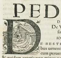 Picture 1 of 3 from P. Dioscoridae pharmacorum simplicium reique medicae libri VIII, Jo. Ruellio interprete. Una cum Herm. Barbari corollariis, et Marc. Vergilii in singula capita censuris, sive annotationibus... (1529), leaf 713