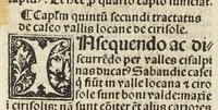 An illustration from Pillulariu[m] omnibus medicis q[uam] necessarium clarissimi docto. Magistri Panthaleonis. Summa lacticiniorum completa omnibus idonea ejusdem doctoris. Cautele medicorum no[n] inutiles clarissimi doctoris Magistri Gabrielis Zerbi Veronensis. Luz privilegio. (1525)